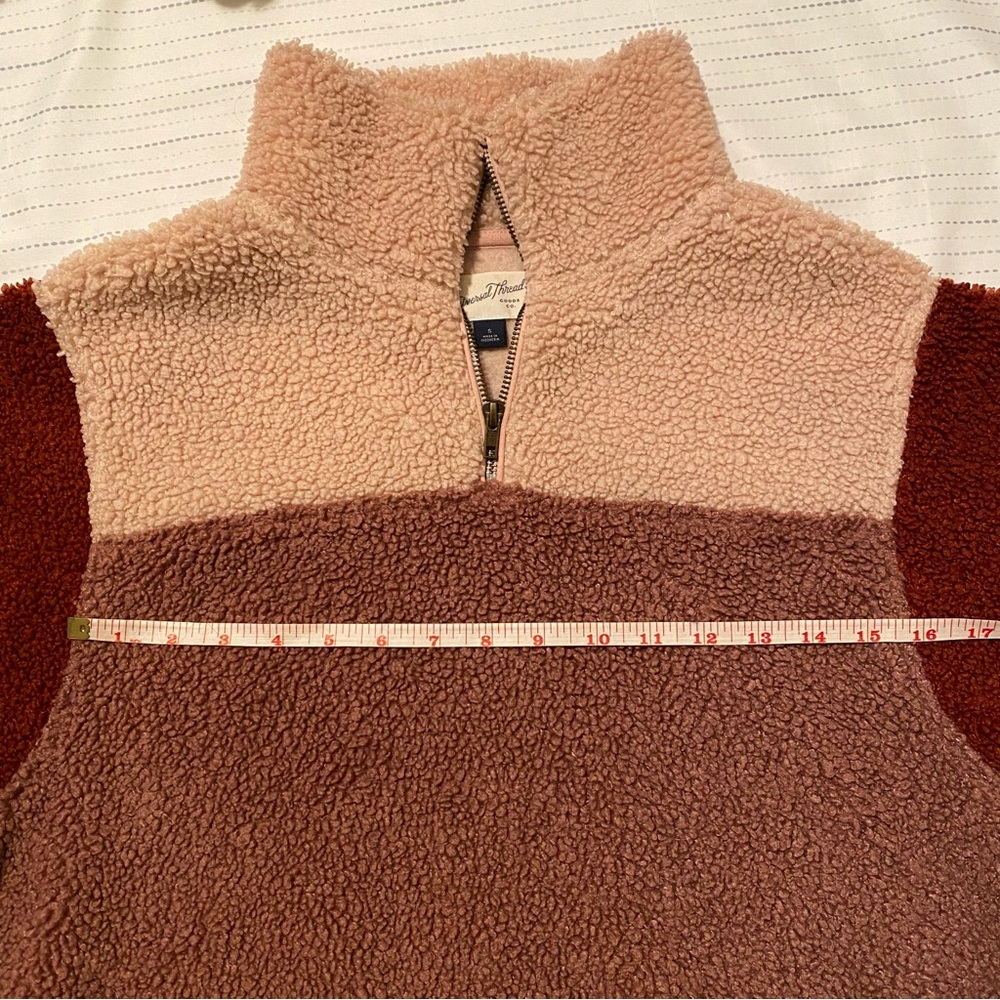 Universal Thread Teddy Bear Colorblock Sweater - image 8